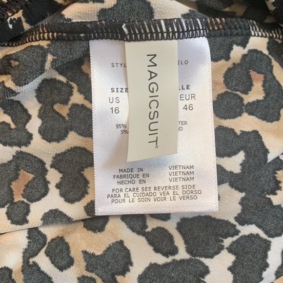 Magicsuit | Leopard Sophie Tankini Top - Picture 6 of 6